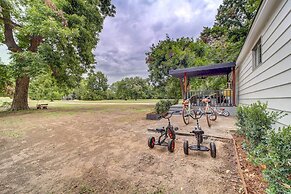 Scenic Tulsa Getaway w/ Deck + Fire Pit