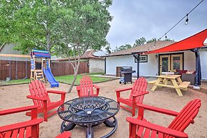 San Antonio Family Home w/ Game Room & Fire Pit!