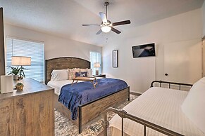 San Antonio Family Home w/ Game Room & Fire Pit!