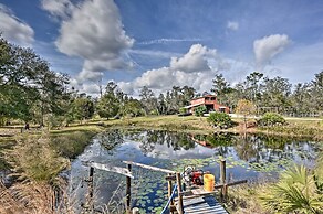 40-acre Farm w/ Animals & Fishing in Sebring!