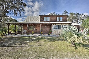 40-acre Farm w/ Animals & Fishing in Sebring!