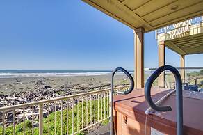 Quiet Waterfront Escape w/ Hot Tub & Beach Access!
