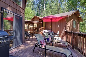 Furnished Deck: High Sierra Cabin in Twain Harte!