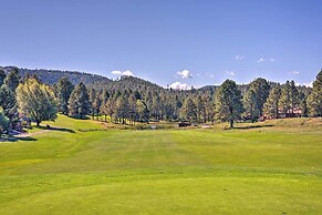 Bright Ruidoso Condo w/ Deck & Golf Course Views!
