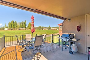 Bright Ruidoso Condo w/ Deck & Golf Course Views!