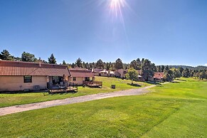 Bright Ruidoso Condo w/ Deck & Golf Course Views!