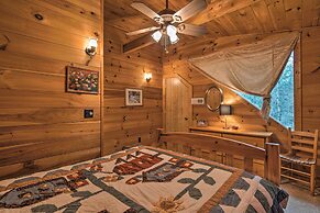 Cozy Log Cabin Retreat: Steps to Lake Lure & Beach