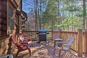 Lake Lure Log Cabin w/ Grill, Near Hiking!