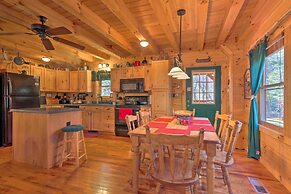 Lake Lure Log Cabin w/ Grill, Near Hiking!