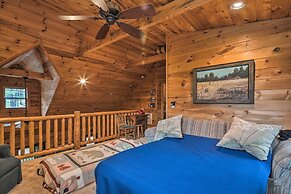 Lake Lure Log Cabin w/ Grill, Near Hiking!