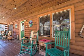 Lake Lure Log Cabin w/ Grill, Near Hiking!