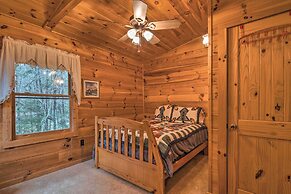 Lake Lure Log Cabin w/ Grill, Near Hiking!