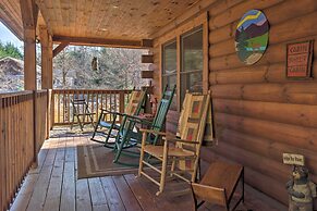 Lake Lure Log Cabin w/ Grill, Near Hiking!