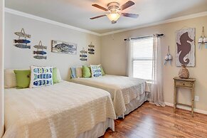 Stilted Galveston Vacation Home w/ Canal Views!