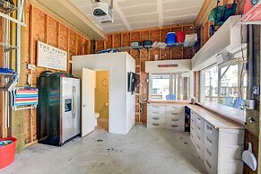 Stilted Galveston Vacation Home w/ Canal Views!