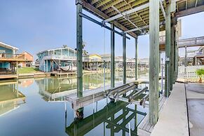 Stilted Galveston Vacation Home w/ Canal Views!