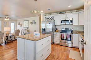 Stilted Galveston Vacation Home w/ Canal Views!