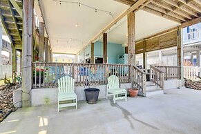 Stilted Galveston Vacation Home w/ Canal Views!