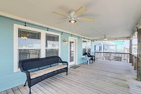 Stilted Galveston Vacation Home w/ Canal Views!