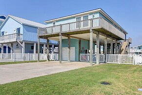 Stilted Galveston Vacation Home w/ Canal Views!
