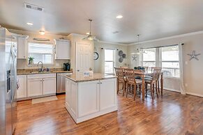 Stilted Galveston Vacation Home w/ Canal Views!