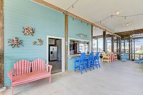 Stilted Galveston Vacation Home w/ Canal Views!