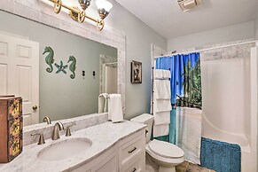 Pool Access & Walk to Beach: Galveston Home