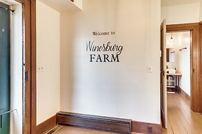 Timeless Winesburg Farmhouse w/ Deck