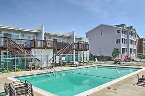Community Pool & Deck: Ocean City Condo Near Ocean