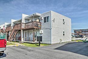 Community Pool & Deck: Ocean City Condo Near Ocean