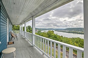 Queen City Home w/ Ohio River View - 3 Mi to Dtwn!