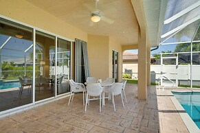 WFH & Relax by Pool: Chic Cape Coral Villa