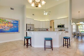 WFH & Relax by Pool: Chic Cape Coral Villa