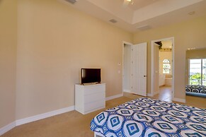 WFH & Relax by Pool: Chic Cape Coral Villa