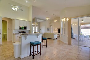 WFH & Relax by Pool: Chic Cape Coral Villa