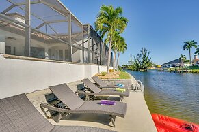 On Canal: Luxe Cape Coral Oasis w/ Pool & Lanai!