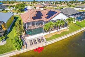 On Canal: Luxe Cape Coral Oasis w/ Pool & Lanai!