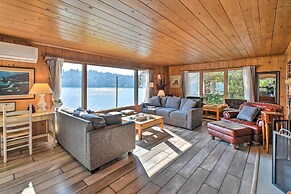 Waterfront Olympia Home w/ Private Beach & Kayaks!