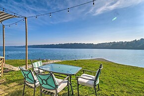 Waterfront Olympia Home w/ Private Beach & Kayaks!