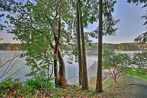 Waterfront Olympia Home w/ Private Beach & Kayaks!