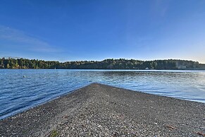 Waterfront Olympia Home w/ Private Beach & Kayaks!