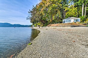 Waterfront Olympia Home w/ Private Beach & Kayaks!