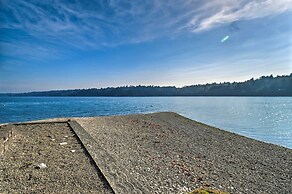 Waterfront Olympia Home w/ Private Beach & Kayaks!