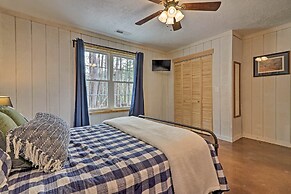 Peaceful Family Cabin on 10 Acres w/ Game Room!