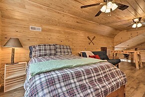 Peaceful Family Cabin on 10 Acres w/ Game Room!