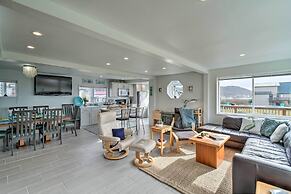 Coastal Retreat: Deck, Ocean Views + Walk to Beach