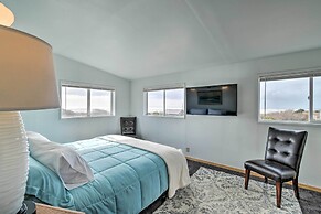 Coastal Retreat: Deck, Ocean Views + Walk to Beach