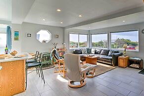Coastal Retreat: Deck, Ocean Views + Walk to Beach