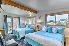 Coastal Retreat: Deck, Ocean Views + Walk to Beach