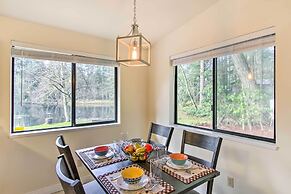 Quiet Lakefront Olympia Home w/ Dock on Half Acre